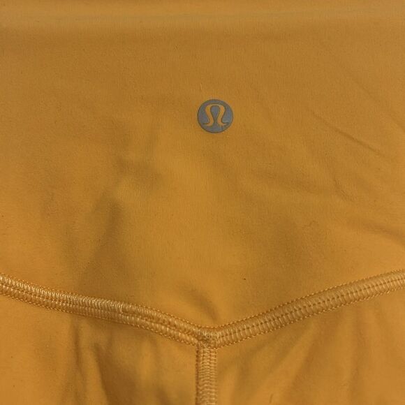 LULULEMON Discontinued Mango Dream Align Leggings W / Pockets Inseam 25“ Size: 4 - Picture 3 of 6